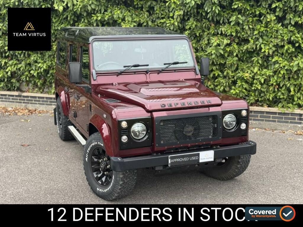 Land Rover Defender 110 2.2 Tdci Xs Station Wagon Double Cab Ma Red