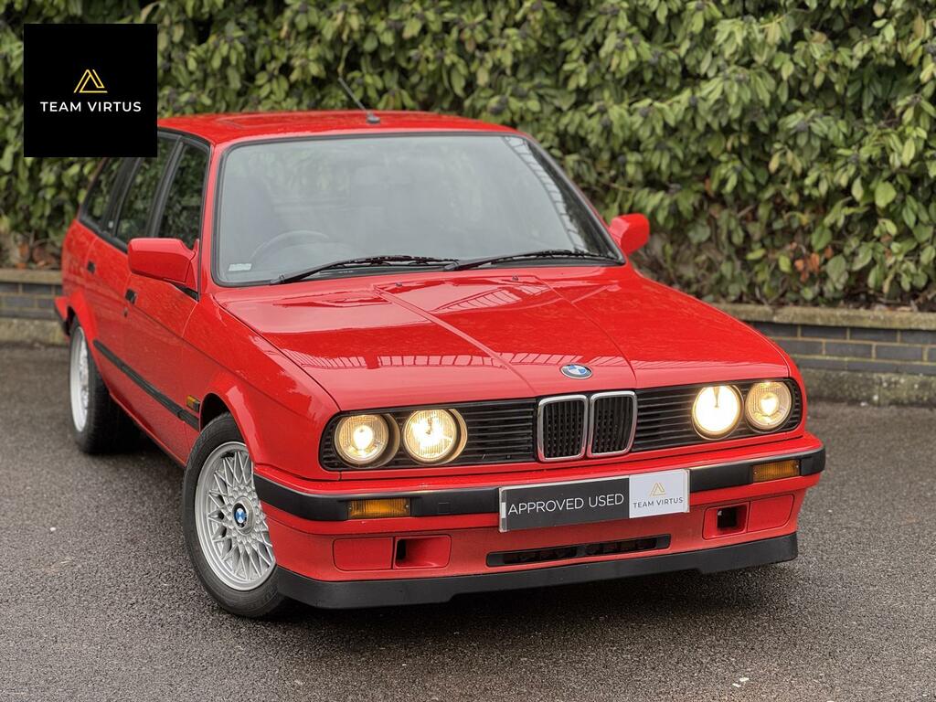 BMW 3 Series 1.6 Luxury Estate 1988 - 1994 Red #2