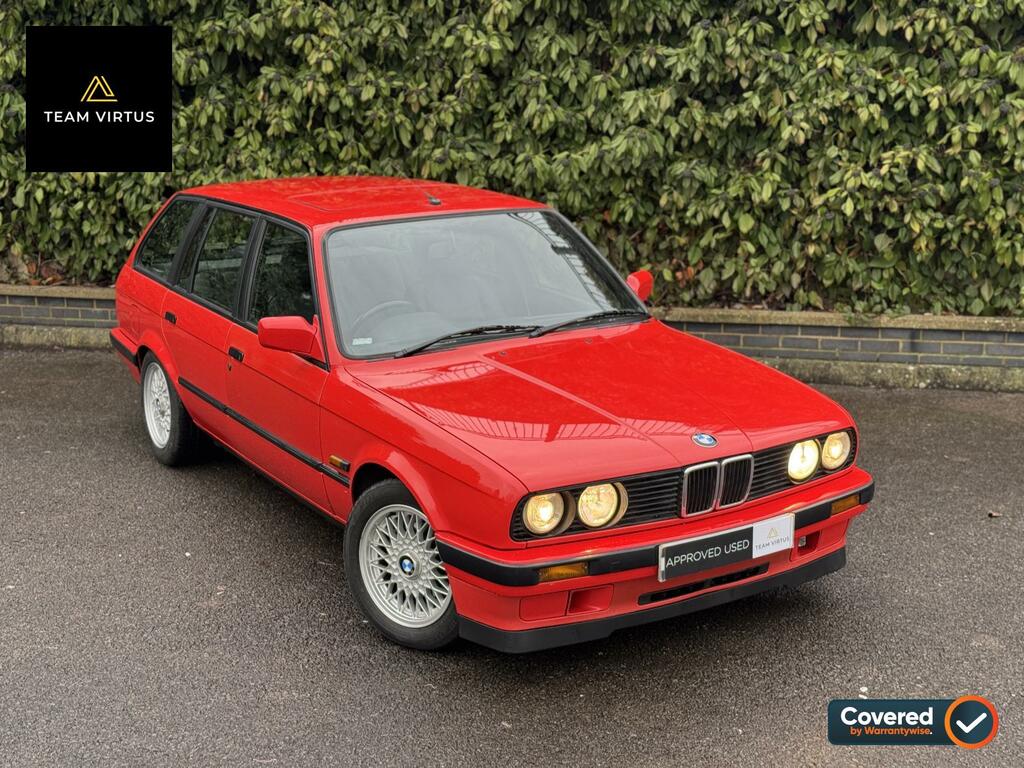 BMW 3 Series 1.6 Luxury Estate 1988 - 1994 Red