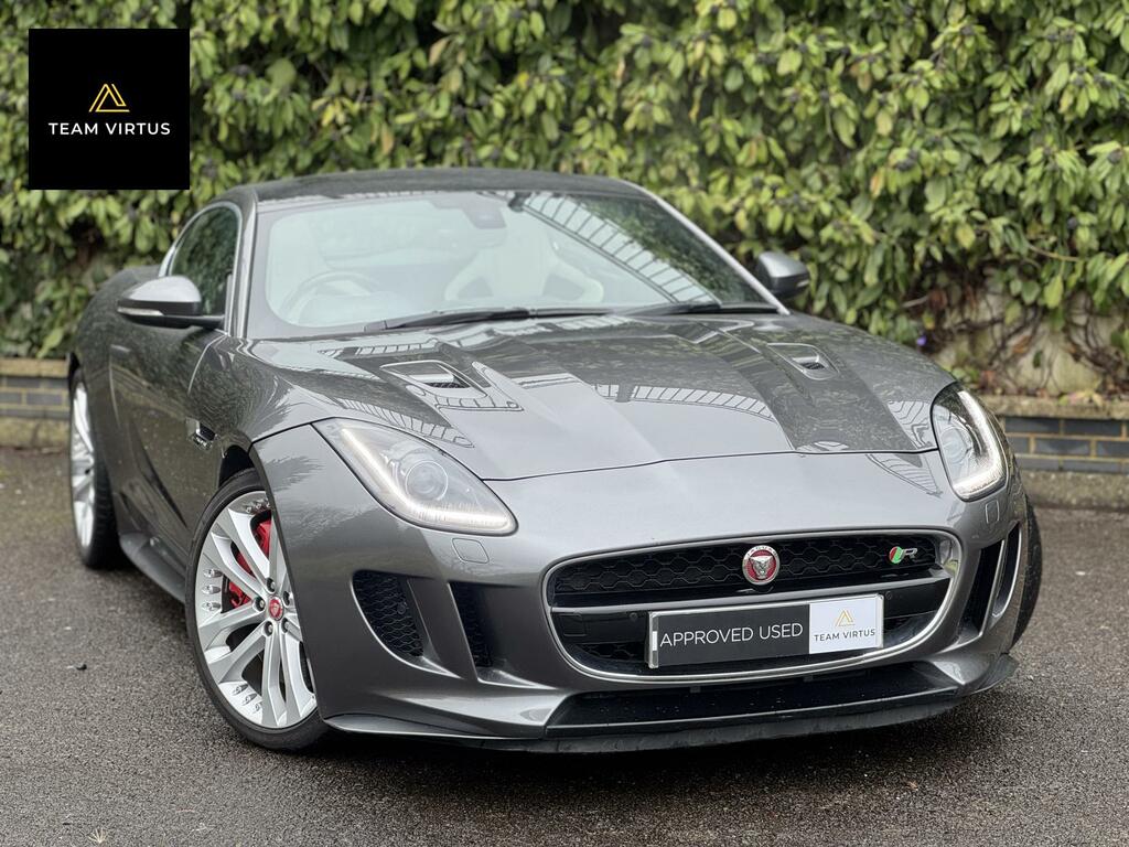 Jaguar F-Type 5.0 V8 R Coupe Awd Euro 6 S S 5 OE66ULY Grey #4
