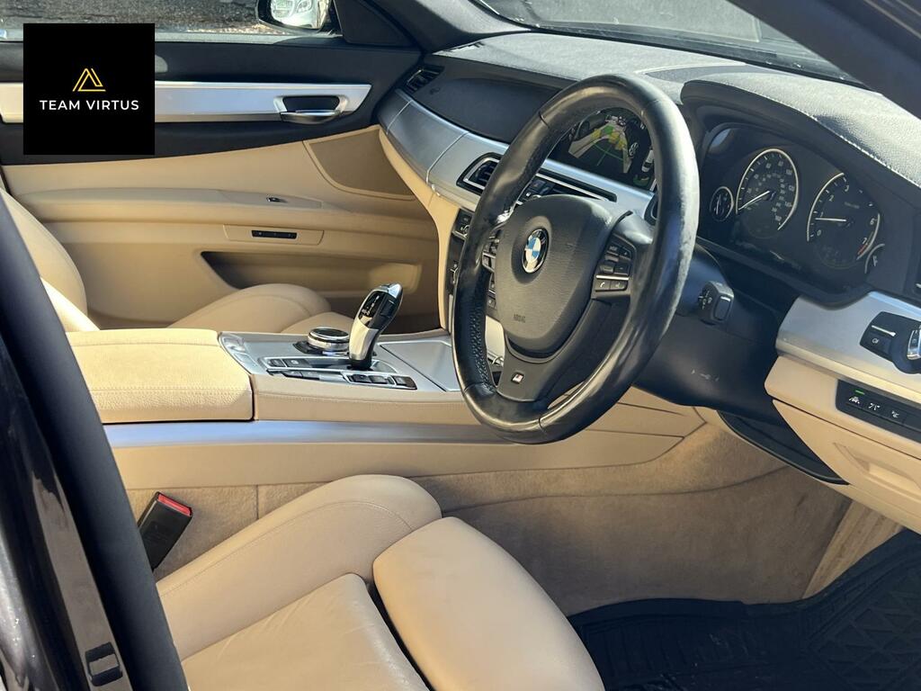 BMW 7 Series 4.4 750I V8 M Sport Saloon Euro 6 Grey #5