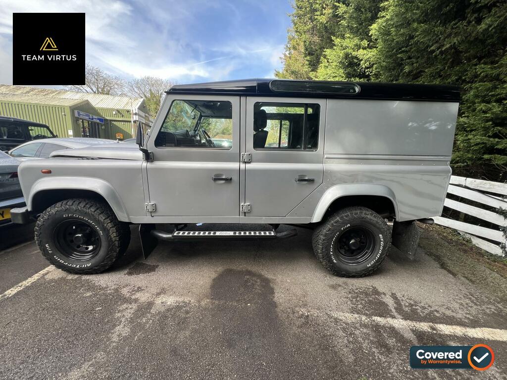 Land Rover Defender 110 2.2 Tdci Utility Wagon Double Cab Manua Silver