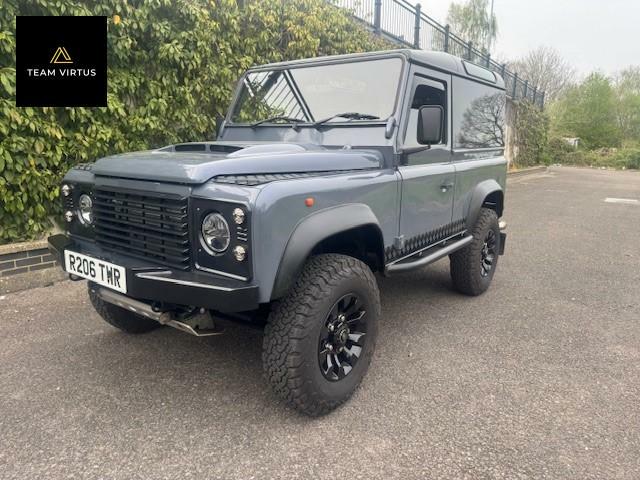 Land Rover Defender 90 M57 8Spd Blue #4