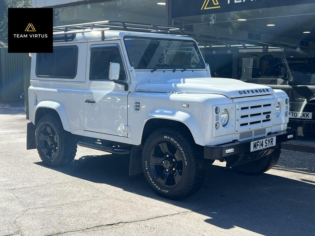 Land Rover Defender 90 2.2 Tdci County Station Wagon Double Cab Diese MF14SYR White #3