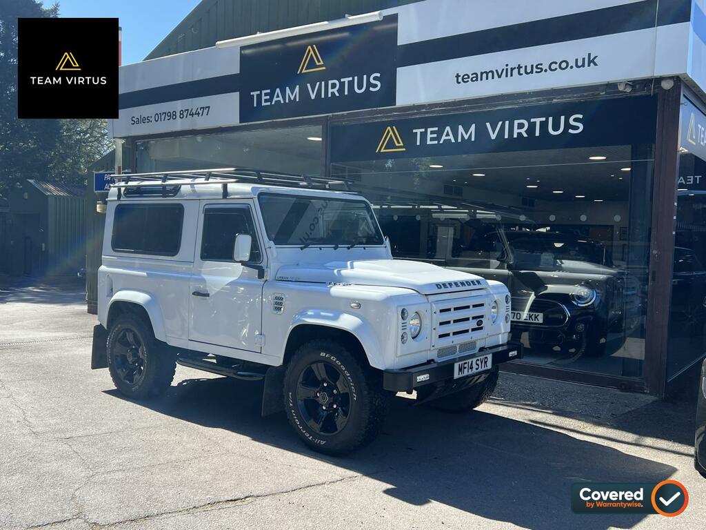 Land Rover Defender 90 2.2 Tdci County Station Wagon Double Cab Diese White