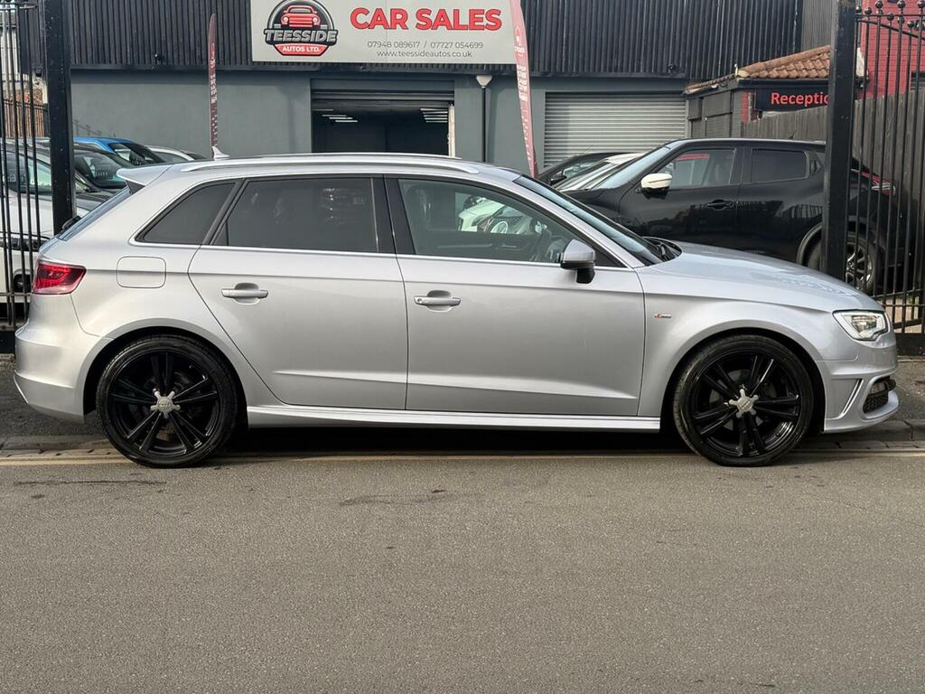 Audi A3 2.0 Tdi S Line Sportback Euro 6 Ss 201515 SH15OOE Silver #3