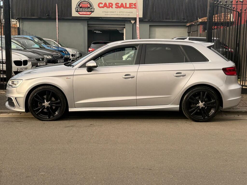 Audi A3 2.0 Tdi S Line Sportback Euro 6 Ss 201515 SH15OOE Silver #4