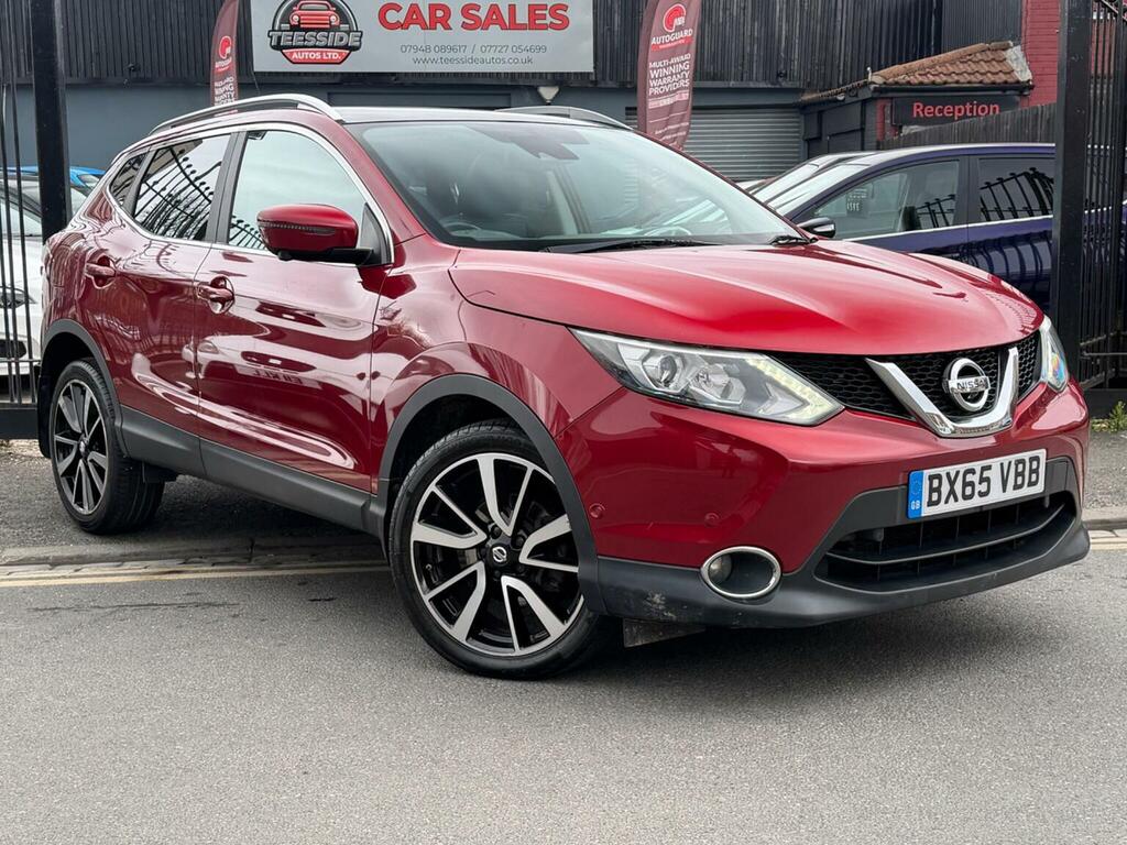 Nissan Qashqai 1.2 Dig-t Tekna 2Wd Euro 6 Ss 201565 Red