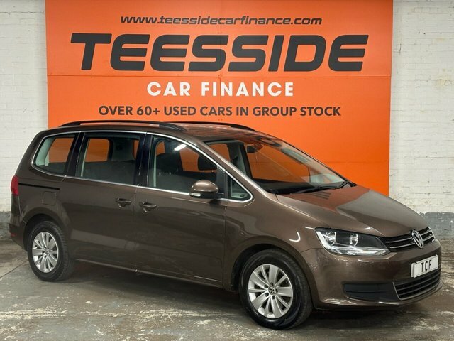 Volkswagen Sharan Tdi Bluemotion Tech Se Brown