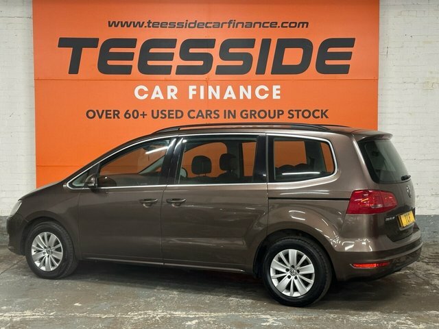 Volkswagen Sharan Tdi Bluemotion Tech Se Brown #5
