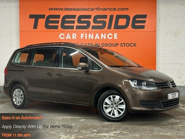 Volkswagen Sharan Tdi Bluemotion Tech Se Brown #2