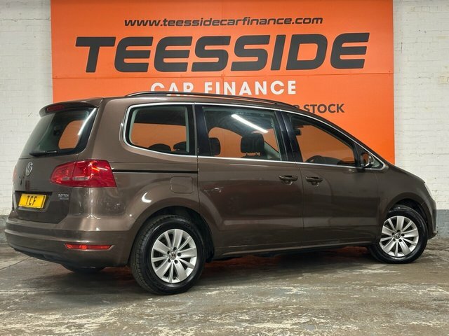 Volkswagen Sharan Tdi Bluemotion Tech Se Brown #6
