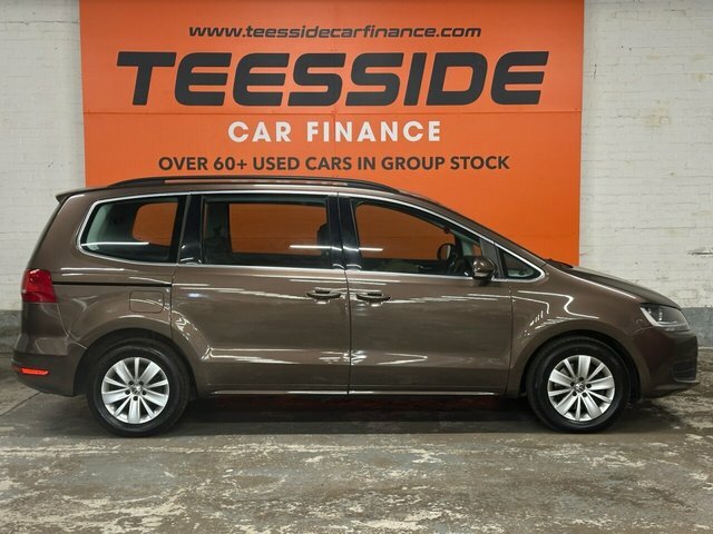 Volkswagen Sharan Tdi Bluemotion Tech Se Brown #3
