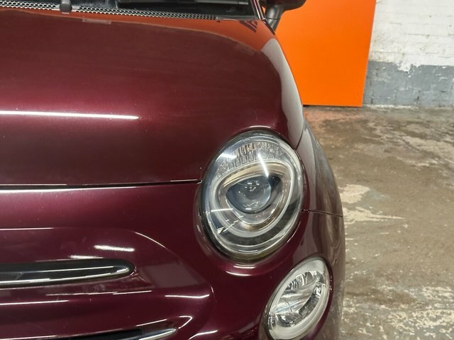 Fiat 500 Lounge Hatchback DT65CLV Red #2