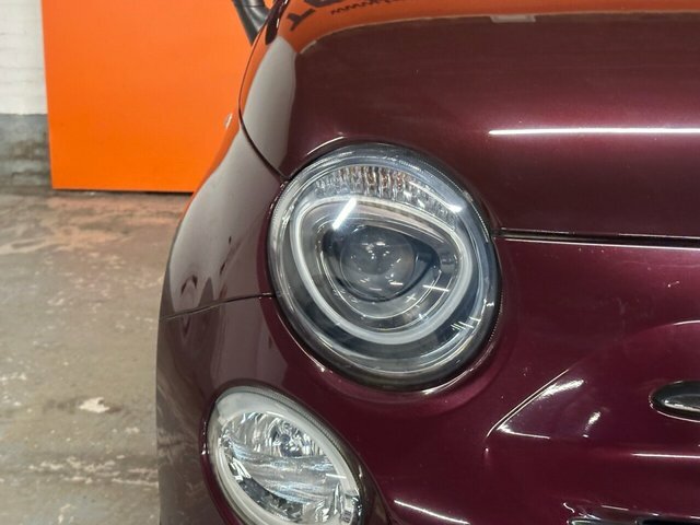 Fiat 500 Lounge Hatchback DT65CLV Red #3