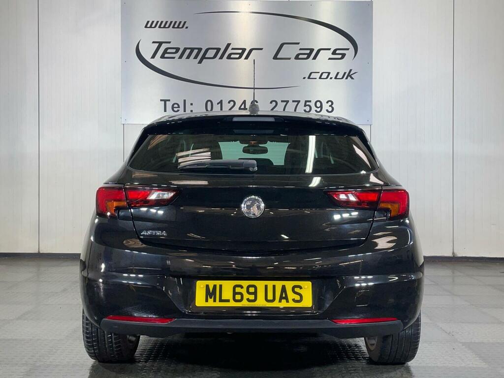 Vauxhall Astra Hatchback 1.4I Turbo Griffin Euro 6 Ss 201 ML69UAS Black #5