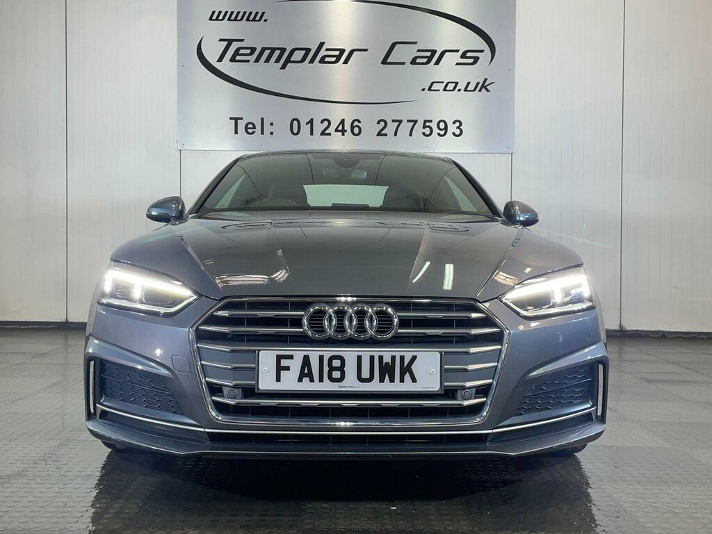 Audi A5 Coupe 1.4 Tfsi S Line S Tronic Euro 6 Ss 2 FA18UWK Grey #5