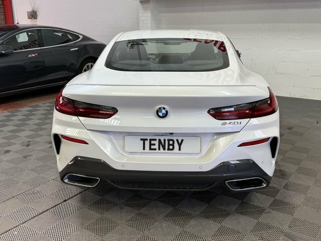 BMW 8 Series 840I Auto GY20ZST White #6