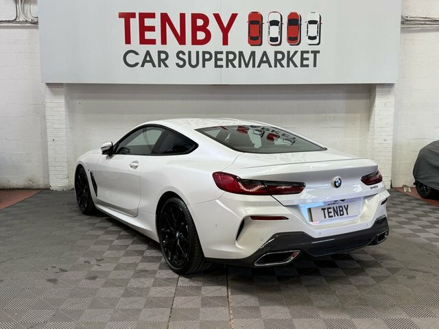 BMW 8 Series 840I Auto GY20ZST White #5