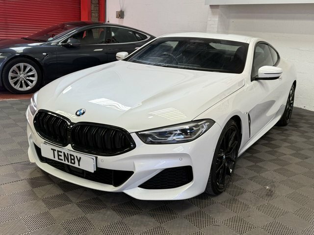 BMW 8 Series 840I Auto GY20ZST White #3