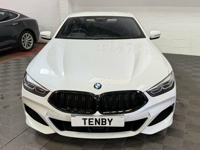 BMW 8 Series 840I Auto GY20ZST White #2