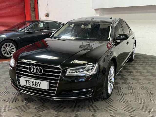 Audi A8 Black KU66ZCK Black #4