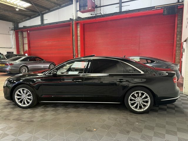 Audi A8 Black KU66ZCK Black #5