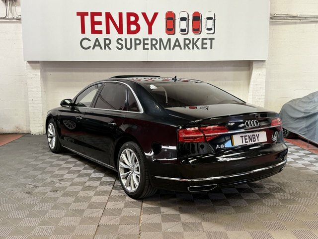 Audi A8 Black KU66ZCK Black #6