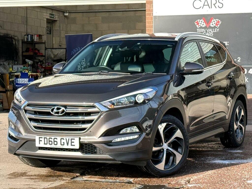 Hyundai Tucson 2.0 Crdi Premium 4Wd Euro 6 FD66GVE Grey #6