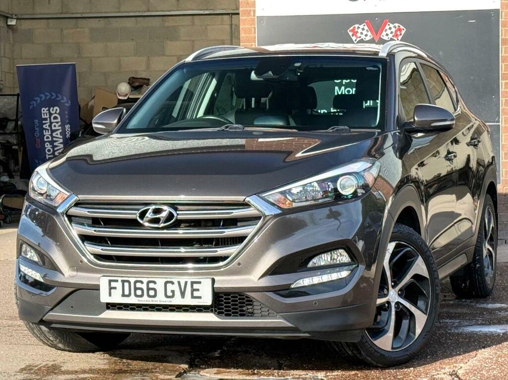 Hyundai Tucson 2.0 Crdi Premium 4Wd Euro 6 FD66GVE Grey #3