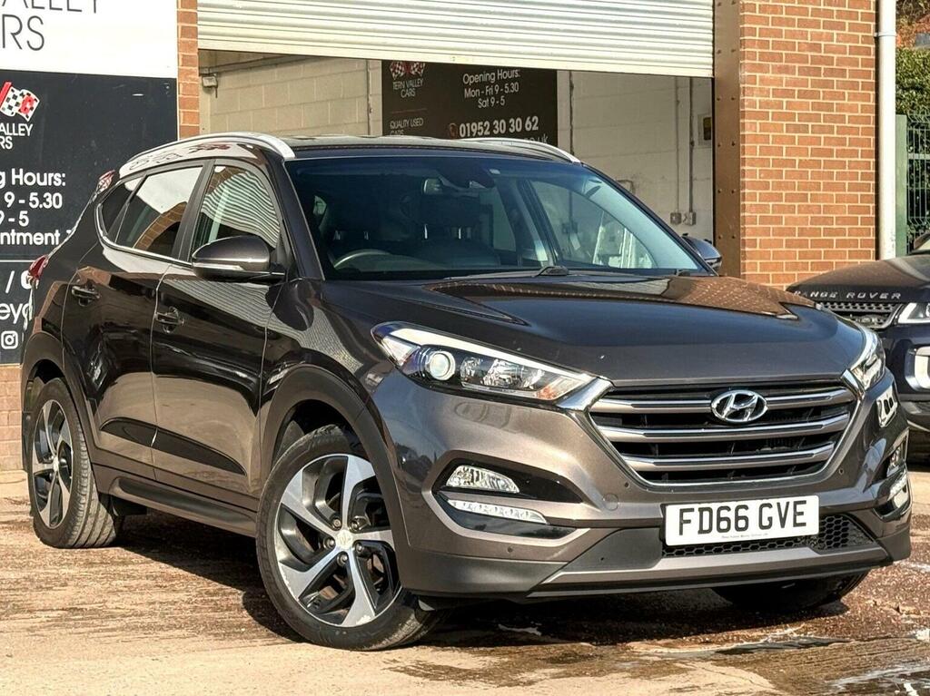 Hyundai Tucson 2.0 Crdi Premium 4Wd Euro 6 FD66GVE Grey #4