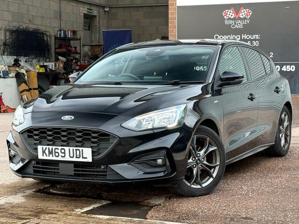 Ford Focus 1.0T Ecoboost St-line Euro 6 Ss KM69UDL Black #3