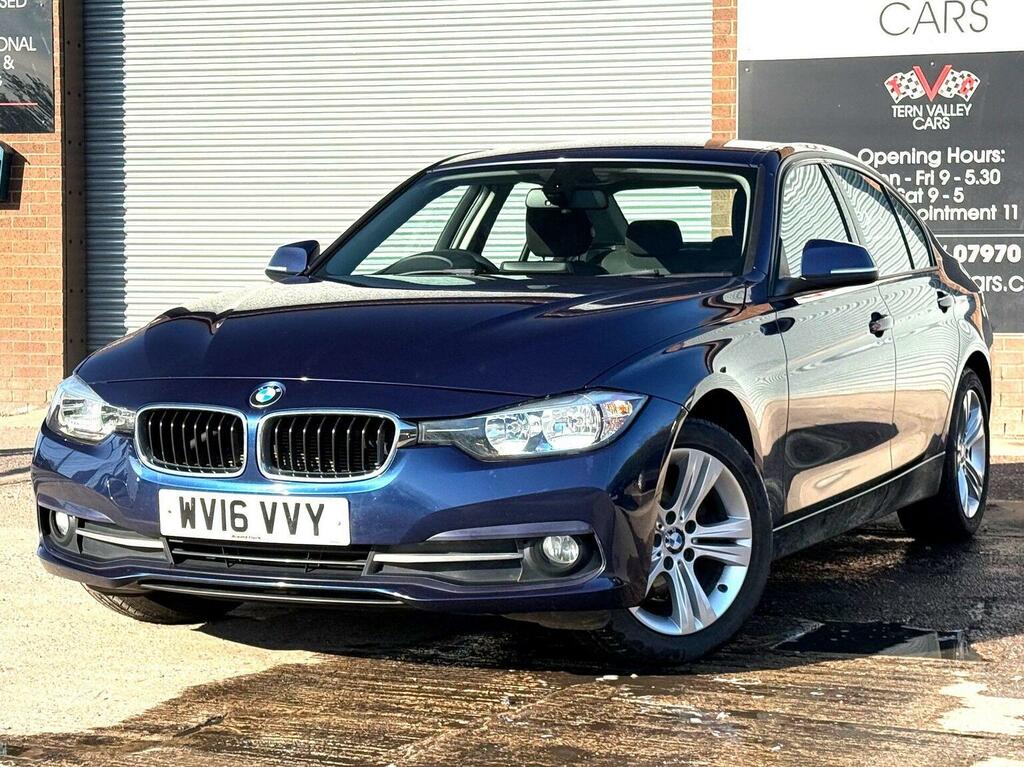 BMW 3 Series 2.0 318D Sport Euro 6 Ss WV16VVY Blue #3