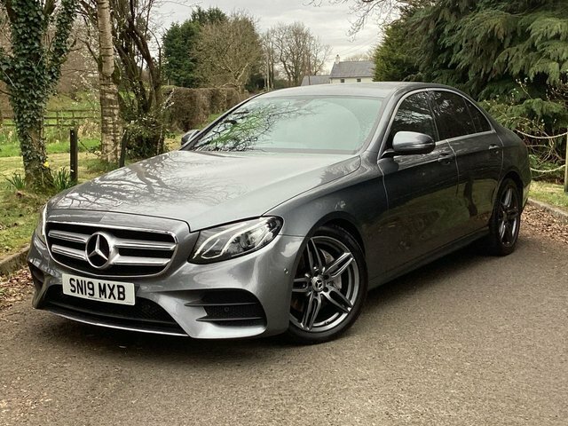 Mercedes-Benz E Class 2.0 E220d Amg Line Saloon G-tronic Eur Grey