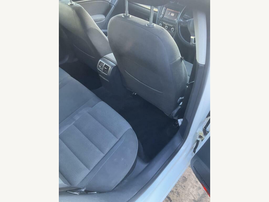 Volkswagen Golf 1.6 Tdi Match Euro 5 DS12LNZ White #6