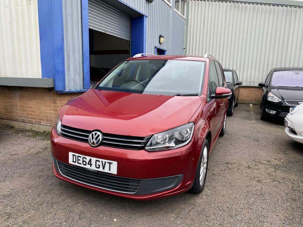 Volkswagen Touran 1.6 Tdi Se Euro 5 Red #3