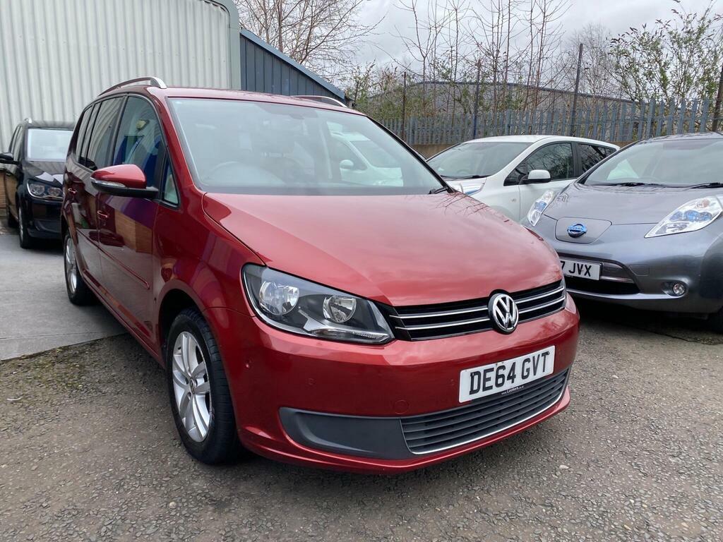 Volkswagen Touran 1.6 Tdi Se Euro 5 Red #5