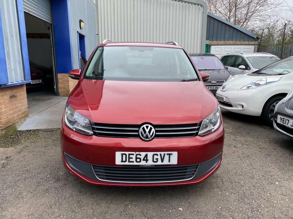 Volkswagen Touran 1.6 Tdi Se Euro 5 Red #2