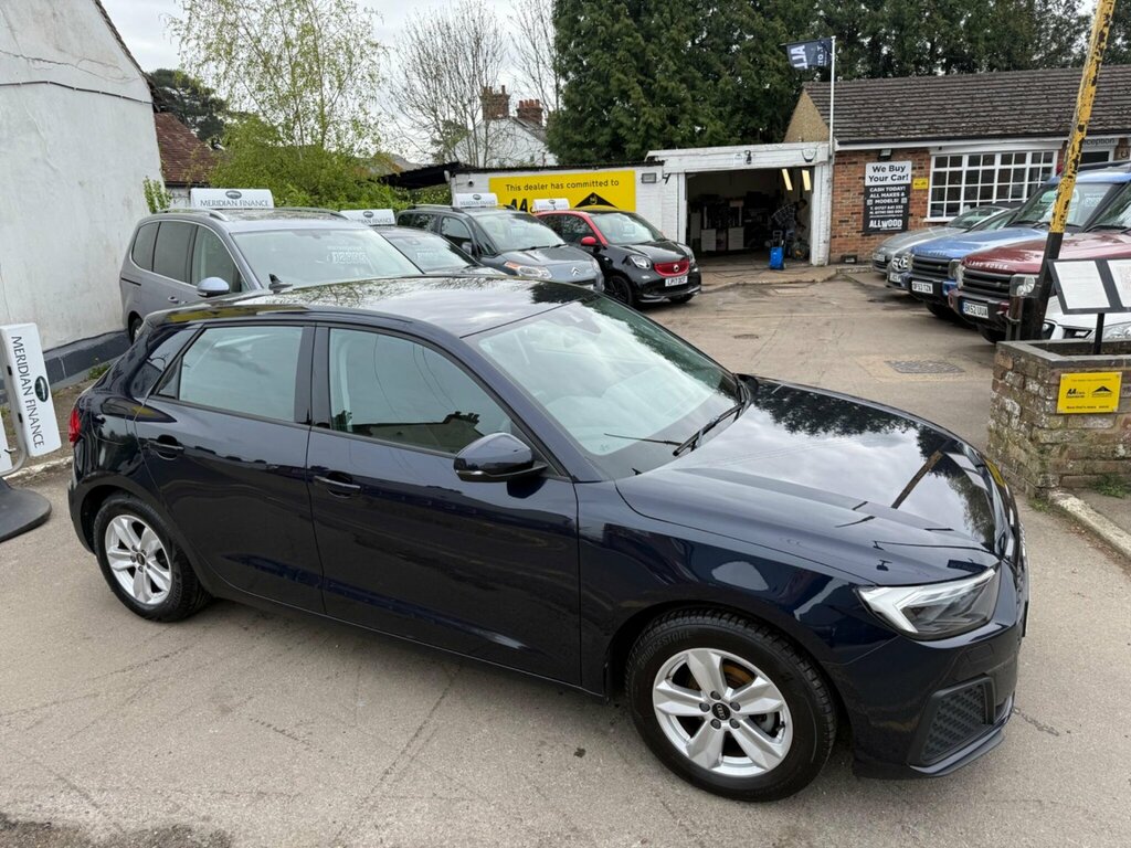 Audi A1 1.0 Tfsi 25 Technik Sportback Euro 6 Ss LO70VRM Blue #3