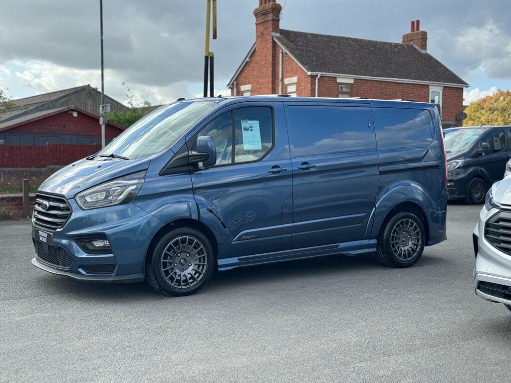 Ford Transit Custom 2.0 320 Ecoblue Ms-rt Panel Van EJ22WUH Blue #6