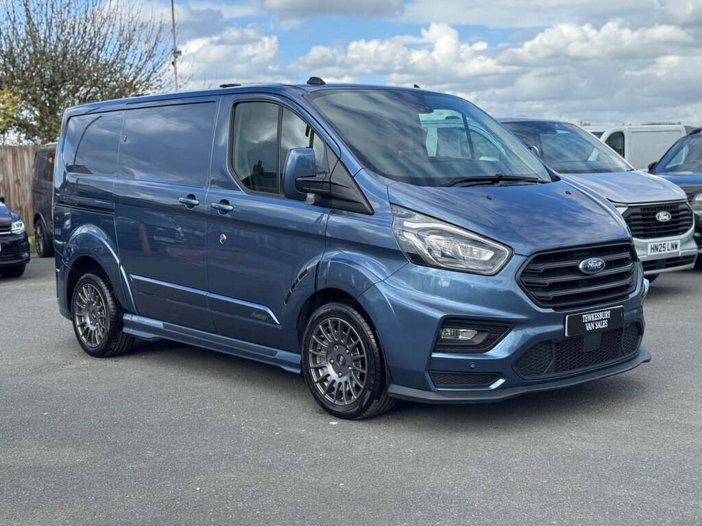 Ford Transit Custom 2.0 320 Ecoblue Ms-rt Panel Van EJ22WUH Blue #4