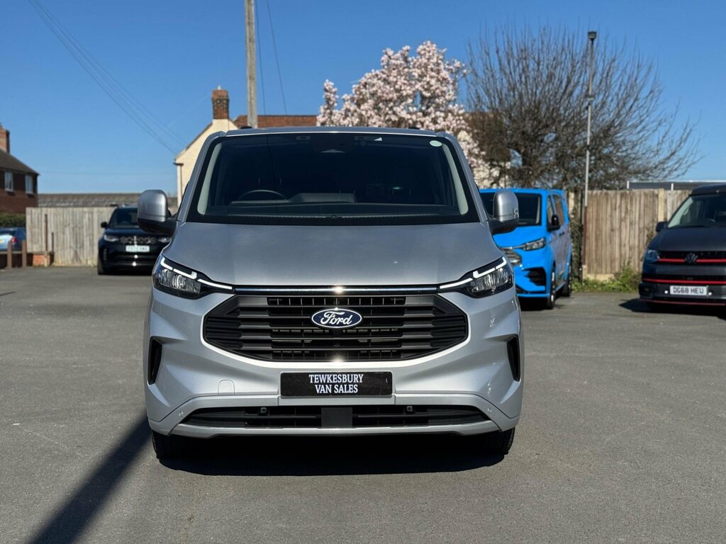 Ford Transit Custom 2.0 320 Ecoblue Limited Crew Van L2 H1 Euro 6 HN25LNW Silver #6