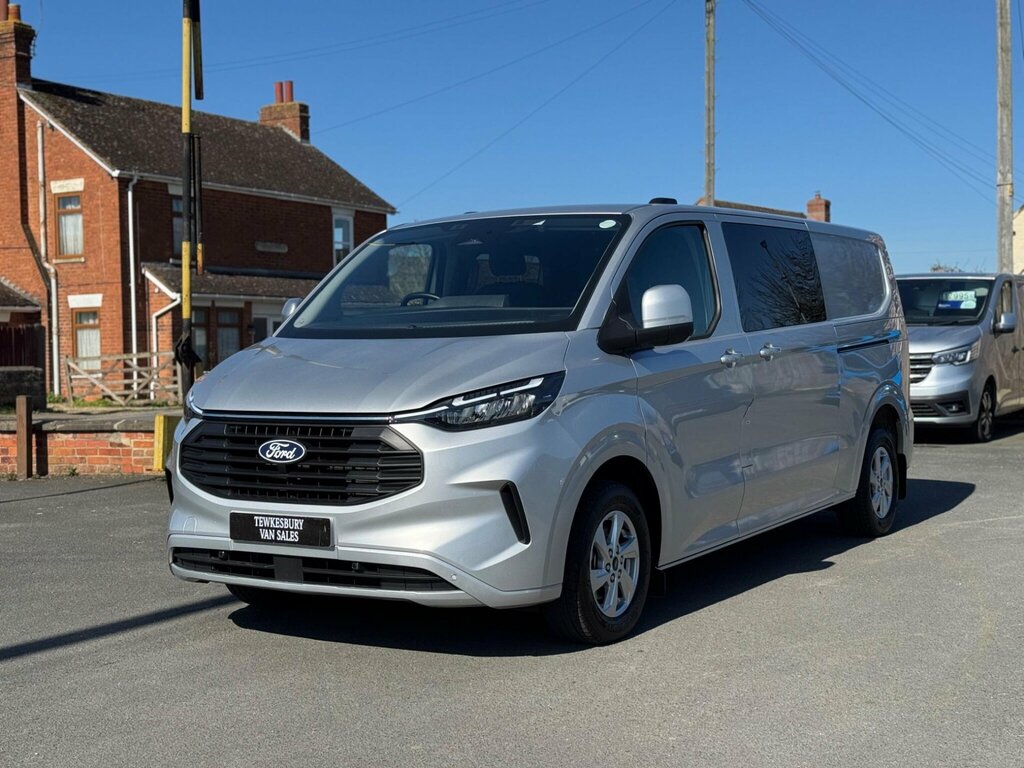 Ford Transit Custom 2.0 320 Ecoblue Limited Crew Van L2 H1 Euro 6 HN25LNW Silver #5