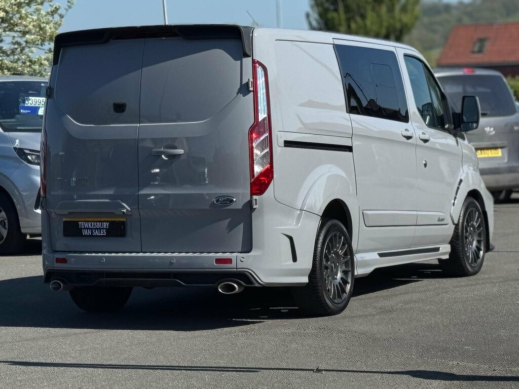 Ford Transit Custom 2.0 320 Ecoblue Ms-rt Crew Van Double Cab Dies MJ24KHU Grey #3