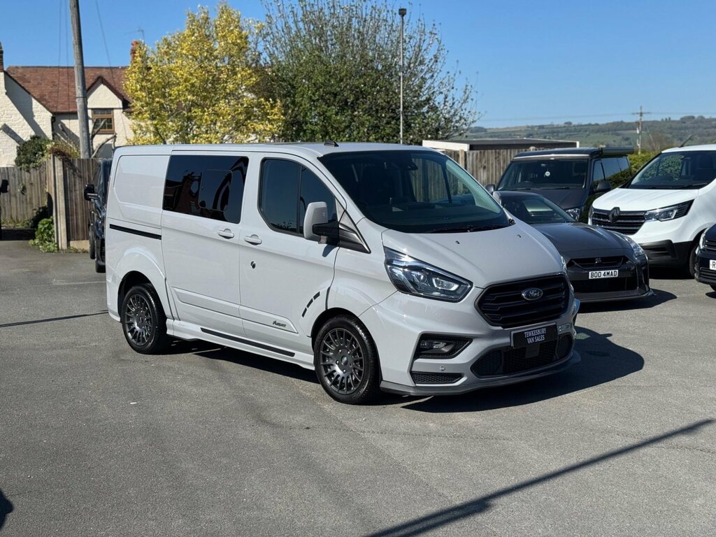 Ford Transit Custom 2.0 320 Ecoblue Ms-rt Crew Van Double Cab Dies MJ24KHU Grey #6