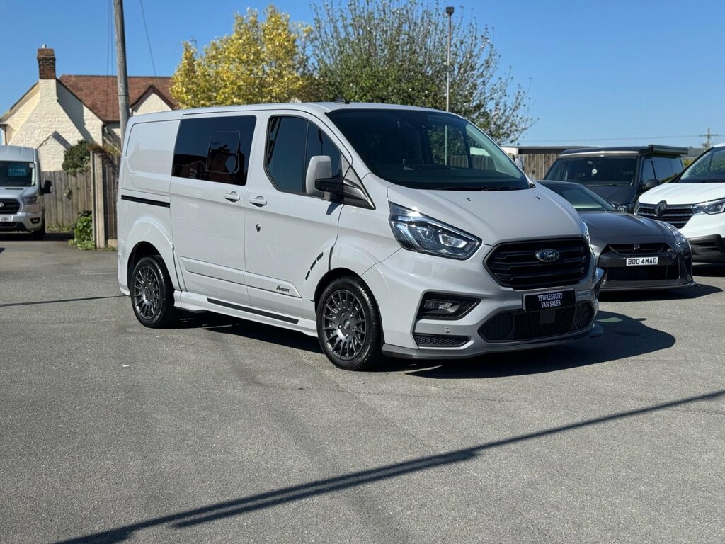 Ford Transit Custom 2.0 320 Ecoblue Ms-rt Crew Van Double Cab Dies MJ24KHU Grey #4