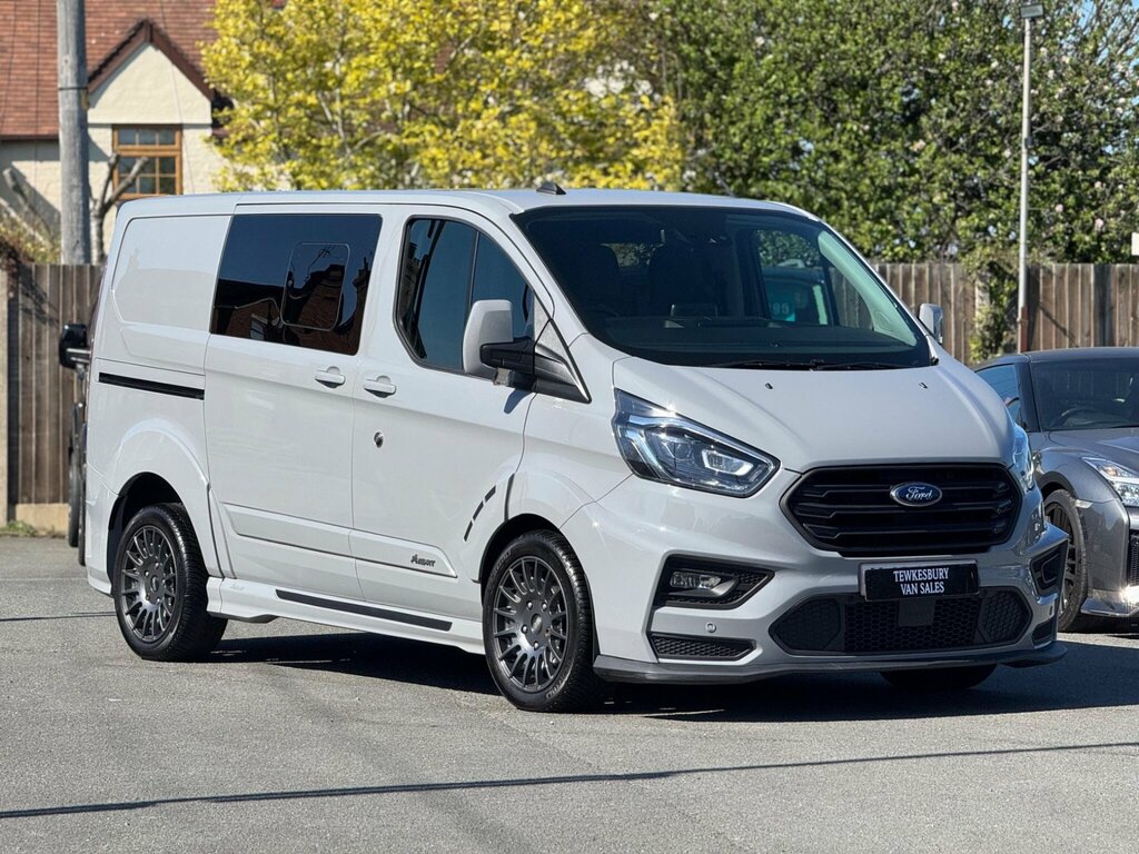 Ford Transit Custom 2.0 320 Ecoblue Ms-rt Crew Van Double Cab Dies Grey