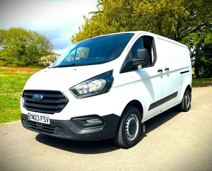 Ford Transit Custom 300 Leader P V YM23FSV White #3