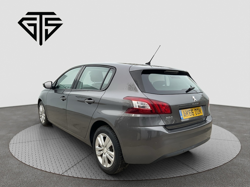 Peugeot 308 1.6 Bluehdi Active Ss AK66ODX Grey #5