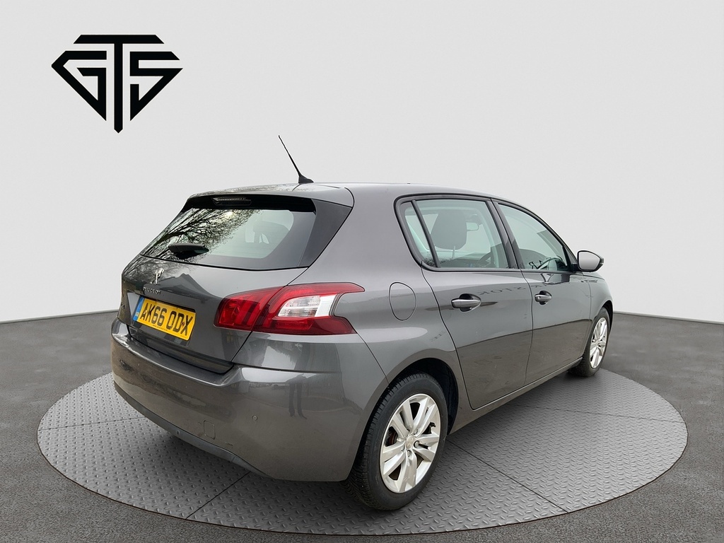 Peugeot 308 1.6 Bluehdi Active Ss AK66ODX Grey #3